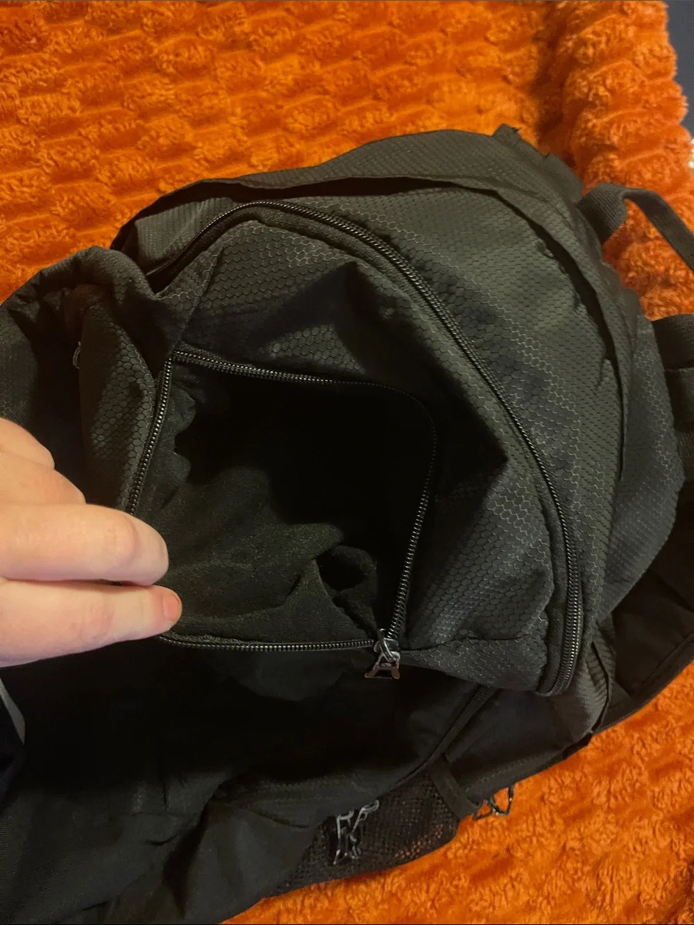 adidas Excel V Black Backpack AMAZING CONDITION